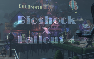 BioShock Infinite's Floating City recreated in Fallout 4