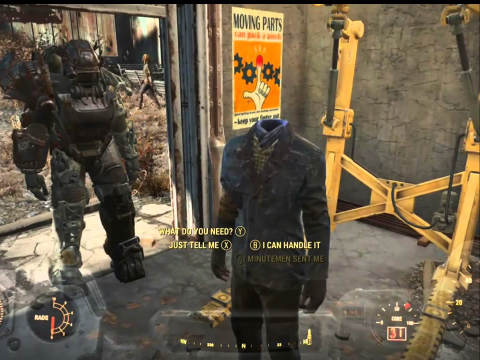 Next Fallout 4 update, Keeping your Head were it Belongs