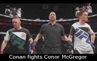 Conan fights Conor McGregor
