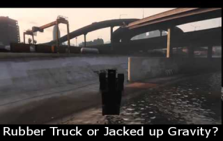 Rubber Truck or Jacked up Gravity