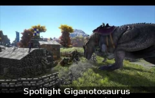 Spotlight Giganotosaurus Ark Survival Evolved