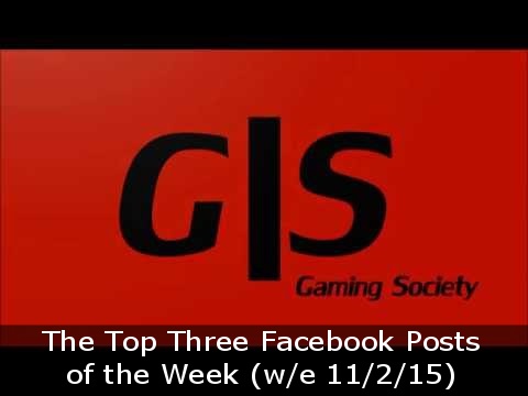 The Top Three Facebook Posts of the Week we 11 2 15