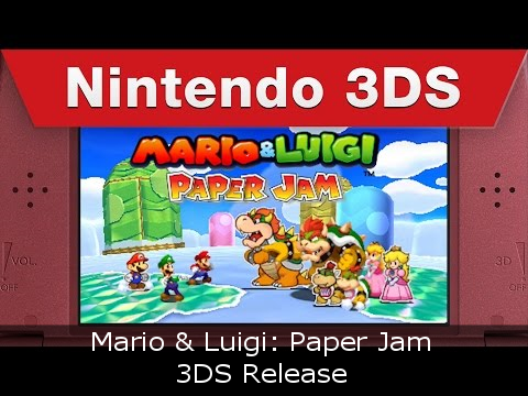 Mario & Luigi Paper Jam - 3DS Release