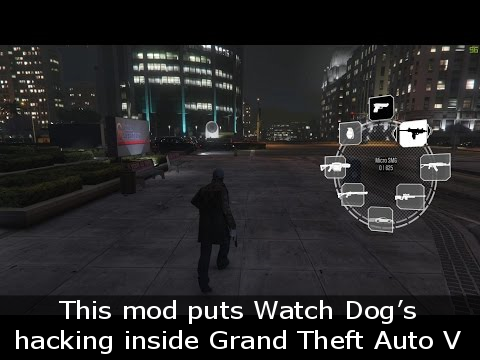 This mod puts Watch Dog’s hacking inside Grand Theft Auto V