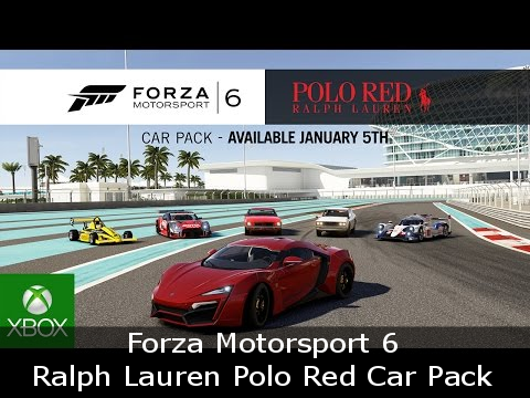 Ralph Lauren Polo Red Car Pack – Forza Motorsport
