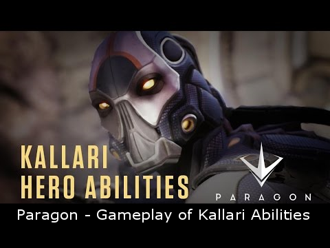 Paragon – Gameplay of Kallari Abilities