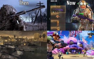 Call of Duty Then and Now