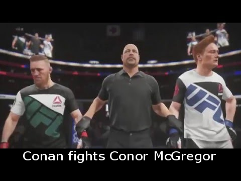 Conan fights Conor McGregor